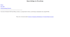 Desktop Screenshot of knowledge-is-freedom.com